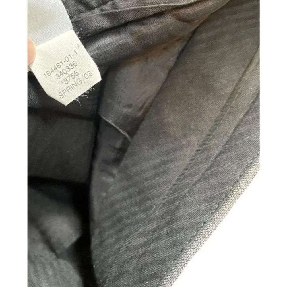 Vintage Banana Republic Pants Mens SZ 36 Smithfield Wool Pleated Cuffed Trousers